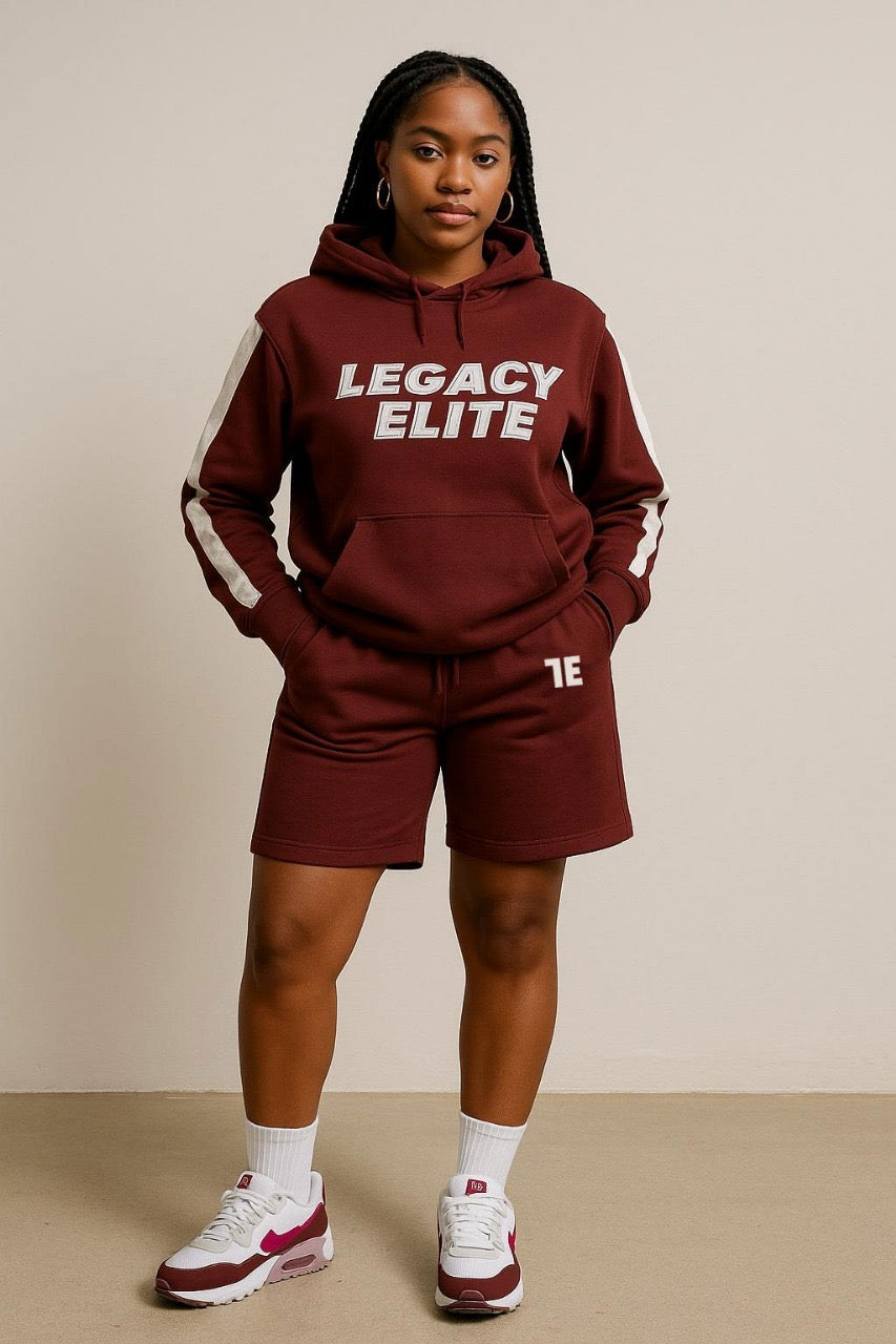 LE Women's Hoodie & Shorts