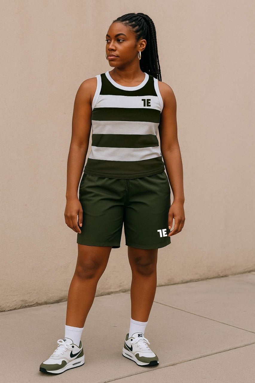 LE Women’s Cotton Twill Short Set