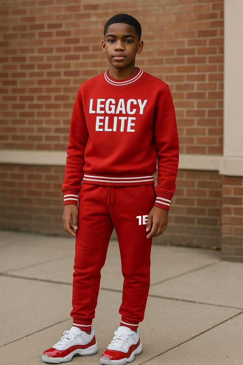 LE Fleece Big Kid Sweatsuit