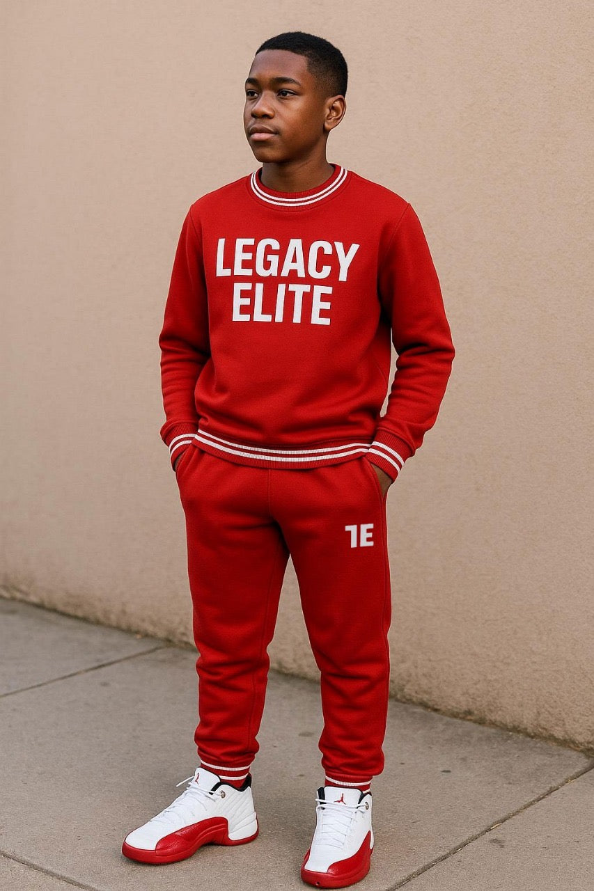 LE Fleece Big Kid Sweatsuit
