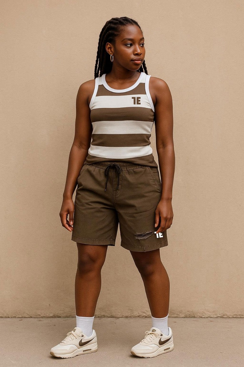 LE Women’s Cotton Twill Short Set