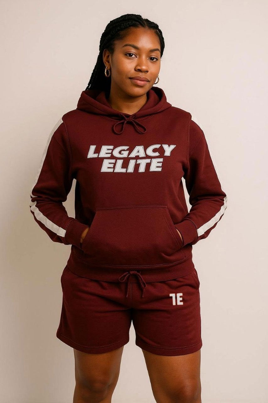 LE Women's Hoodie & Shorts