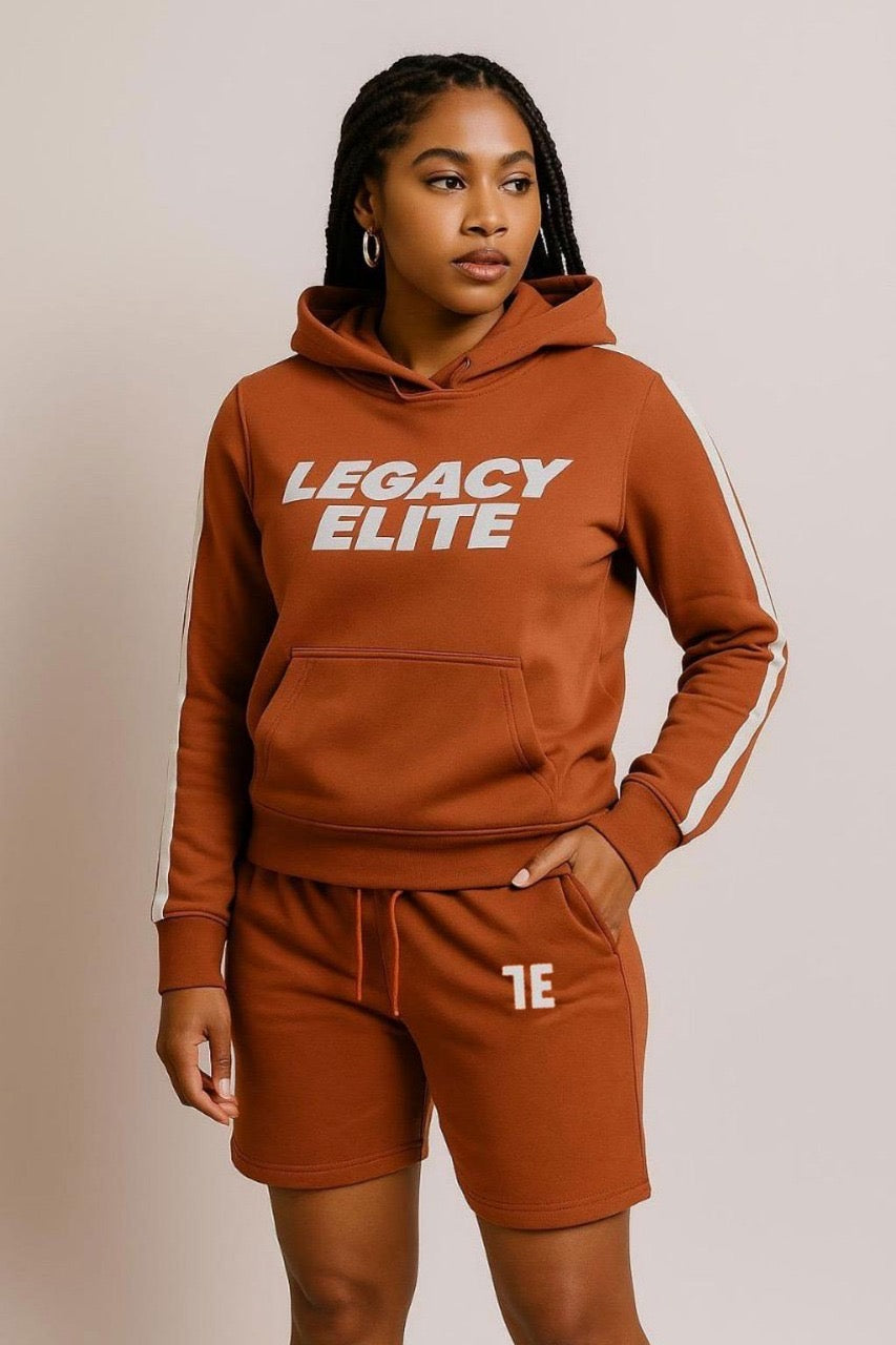 LE Women's Hoodie & Shorts